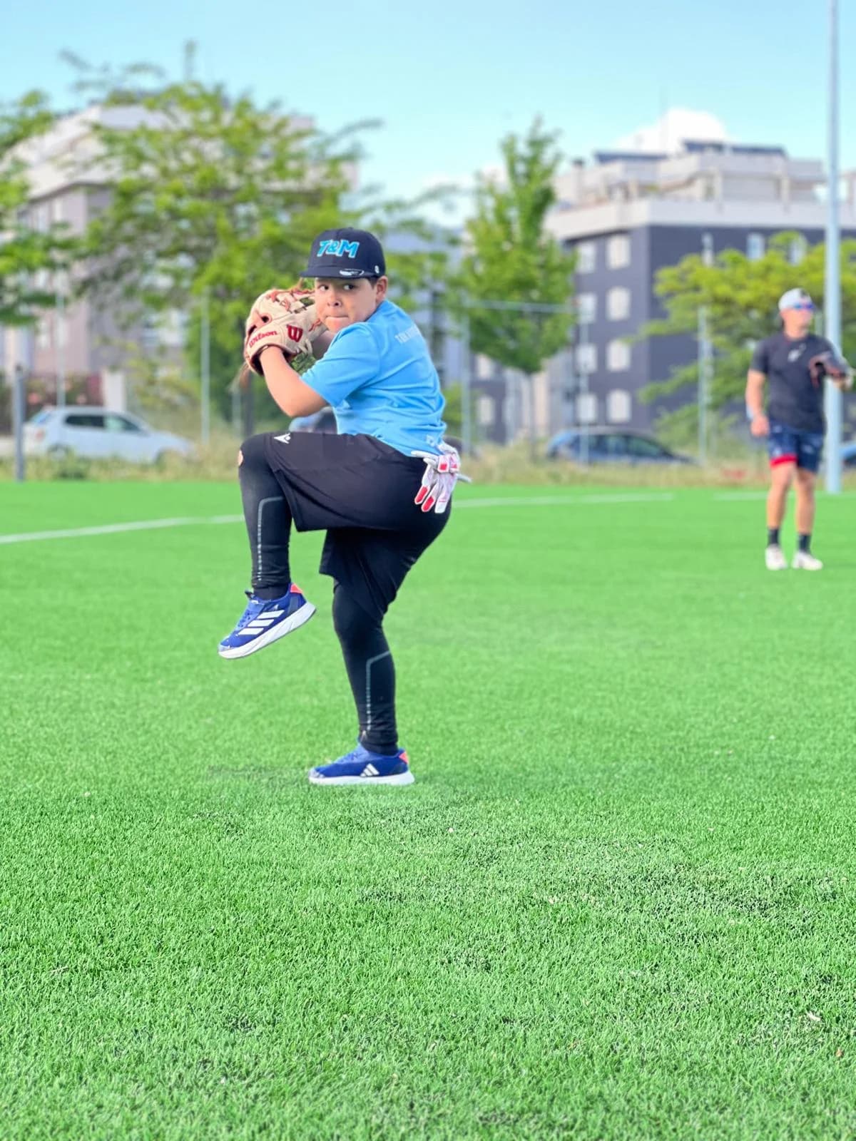 Vista general del campo