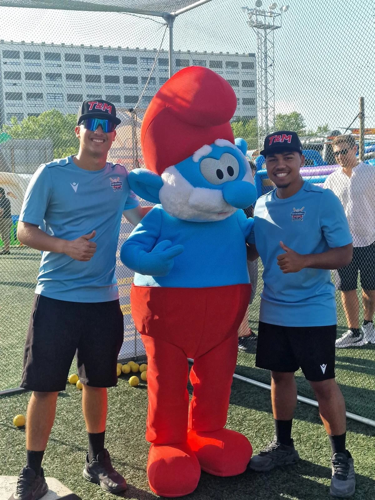 Celebración del equipo T&M